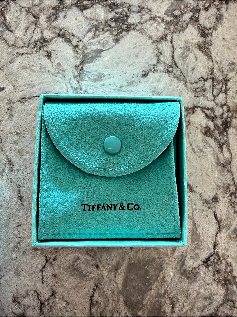 Tiffany & Co. Blue Box and Pouch Packaging Set
